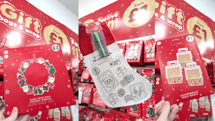 The Works Christmas arts and crafts collection at The Atrium, Camberley