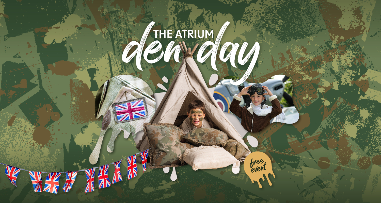 The Atrium Den Day Event - Camberley Armed Forces Day