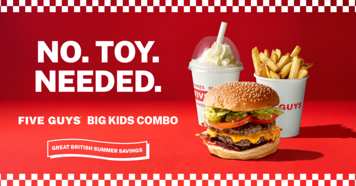 Five Guys Camberley Kids Combo
